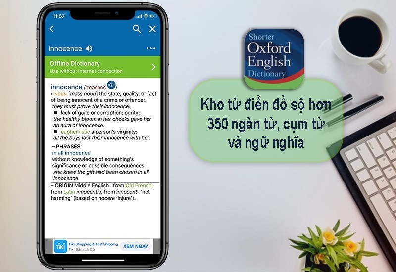 Phần mềm dịch từ điển Anh sang Việt Oxford Dictionary chuẩn nhất.  (Ảnh: Sưu tầm Internet)